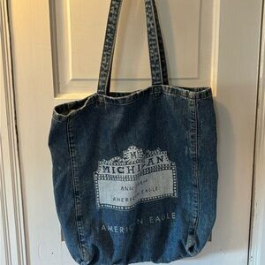 American Eagle Outfitters Ann Arbor Michigan Theater Denim Tote
